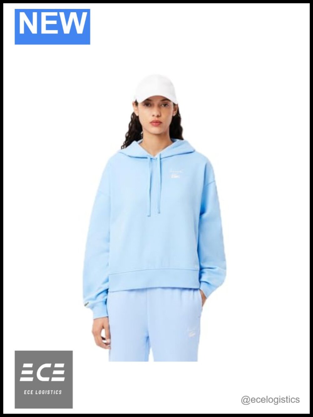 Oversized Logo Hoodie Cotton Polyester Fleece Pullover Active Sweatshirt
